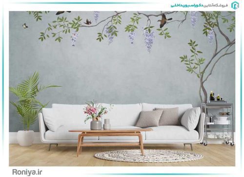 پوستر دیواری طرح درخت کد 3DF-218 2 پوستر دیواری طرح درخت کد 3DF-218