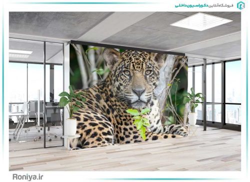 پوستر دیواری سه بعدی پلنگ کد AN-046 2 پوستر دیواری سه بعدی پلنگ کد AN-046