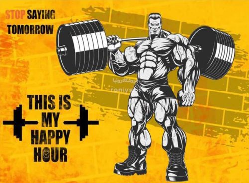 پوستر دیواری باشگاه ورزشی کد z242 4 پوستر دیواری باشگاه ورزشی کد z242