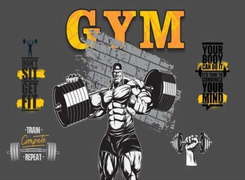 پوستر دیواری ورزشی باشگاه LS-106 4 پوستر دیواری ورزشی باشگاه LS-106