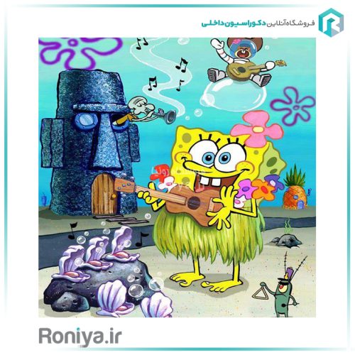 پوستردیواری اتاق کارتون باب اسفنجیCode-CN-0230 2 پوستردیواری اتاق کارتون باب اسفنجیCode-CN-0230