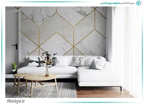 پوستر دیواری طرح سرامیک3DF-417 2 پوستر دیواری طرح سرامیک3DF-417