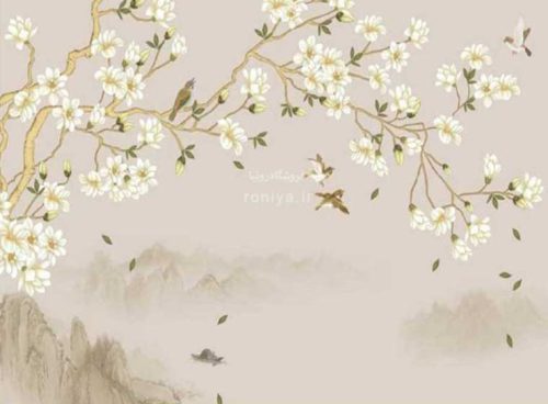 پوستر شکوفه های زرد کد 3DF-041 4 پوستر شکوفه های زرد کد 3DF-041