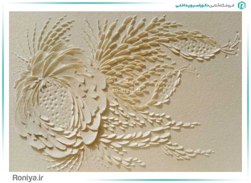 پوستر دیواری گچبری کد 3DF-185 2 پوستر دیواری گچبری کد 3DF-185