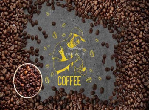 پوستر سه بعدی دانه های قهوه کد LX-72 4 پوستر سه بعدی دانه های قهوه کد LX-72