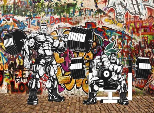 پوستر دیواری گرافیتی باشگاه کد CN-068 4 پوستر دیواری گرافیتی باشگاه کد CN-068