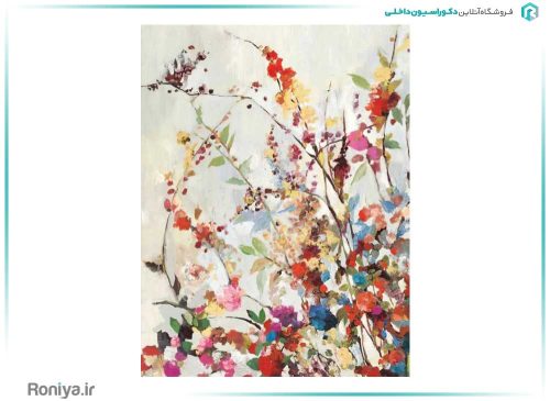 پوستر دیواری نقاشی طرح گل کد NT-001