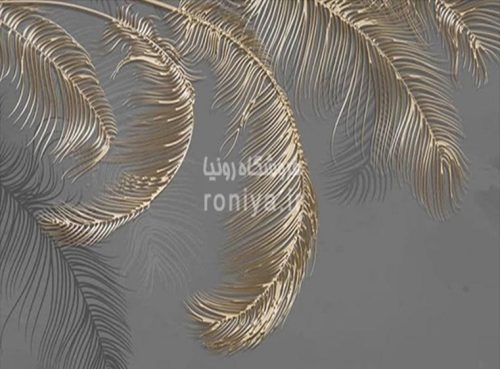 پوستر دیواری پر طلاییCode-LX-83 3 پوستر دیواری پر طلاییCode-LX-83