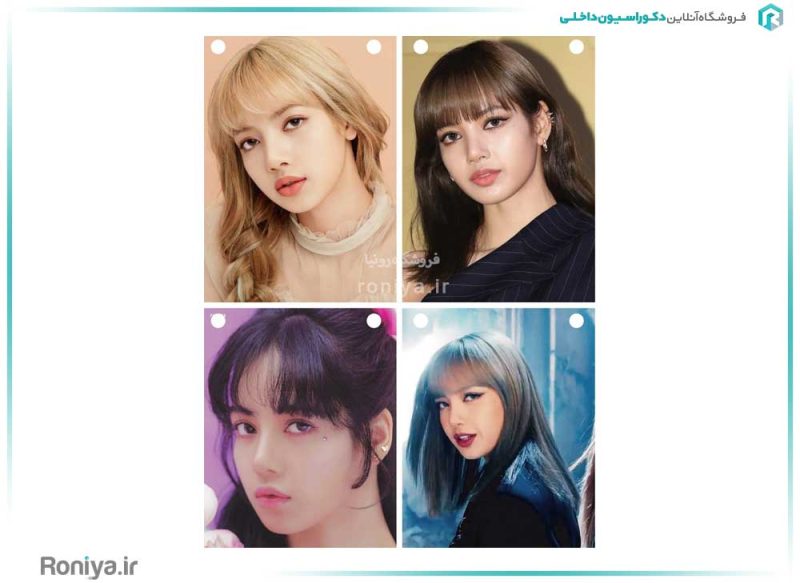 پوستر لیسا گروه بلک پینک کد FS-035 2 پوستر لیسا گروه بلک پینک کد FS-035