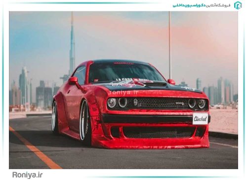 پوستر دیواری سه بعدی ماشین مسابقه کد FS-015 2 پوستر دیواری سه بعدی ماشین مسابقه کد FS-015