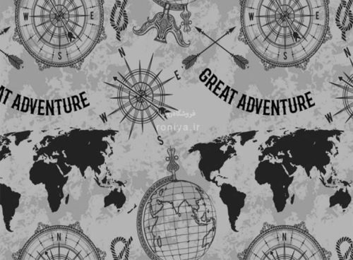 پوستر دیواری زمینه طوسی اتاق کد TA-118 4 پوستر دیواری زمینه طوسی اتاق کد TA-118