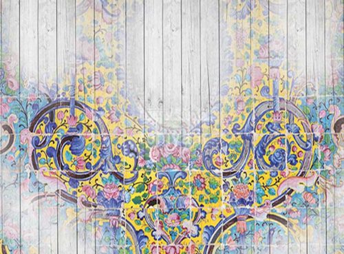 پوستر دیواری طرح تذهیبCode-AB-88 3 پوستر دیواری طرح تذهیبCode-AB-88