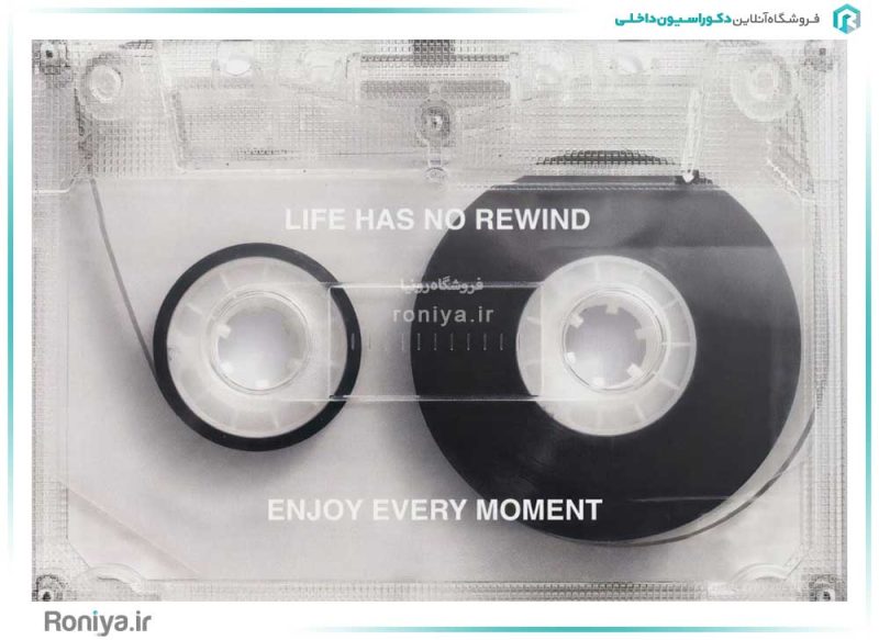 پوستر دیواری نوستالژی کاست کد 3DF-199