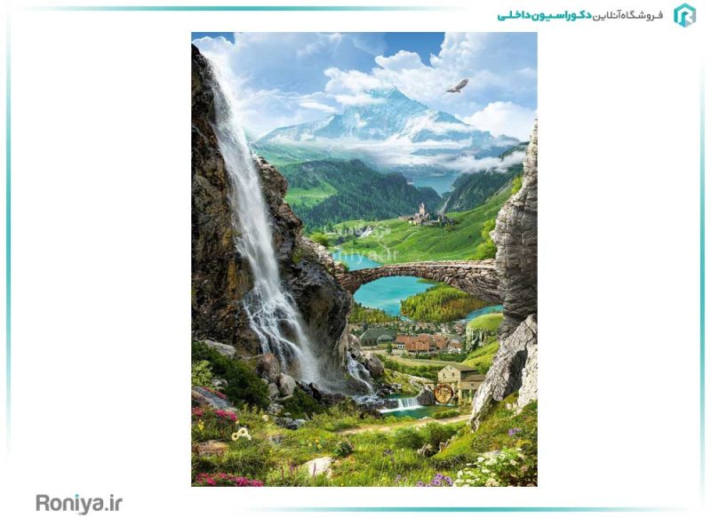 پوستردیواری منظره طبیعت 3DF-443