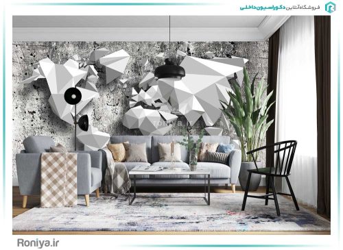 پوستر دیواری سه بعدی کد 3DF-112