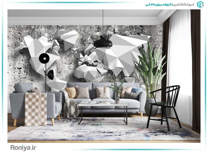 پوستر دیواری سه بعدی کد 3DF-112