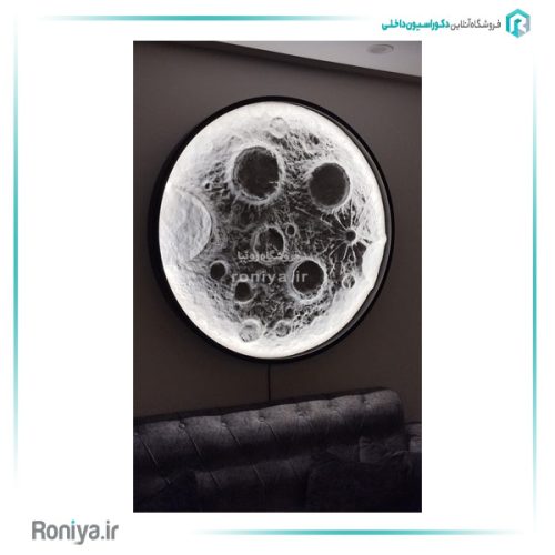 تابلو سه بعدی طرح ماه 2 تابلو سه بعدی