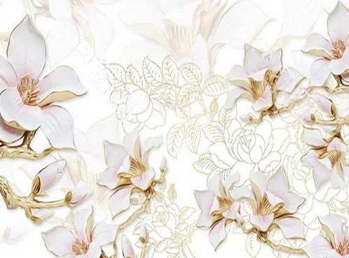 پوستردیواری سه بعدی پذیرایی3DF-607