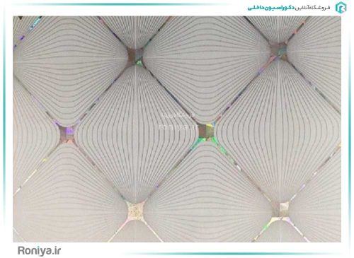 سقف کاذب تایل pvc طرح عنکبوتی