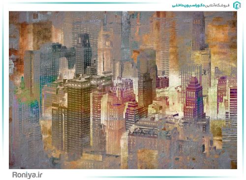 پوستر دیواری فانتزی شهر کد AB-037 3 پوستر دیواری فانتزی شهر کد AB-037