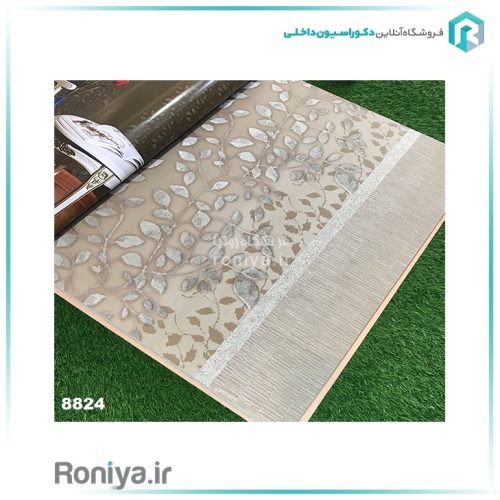 کاغذ دیواری راه راه شاخ و برگCode-db-8820 3 کاغذ دیواری راه راه شاخ و برگ