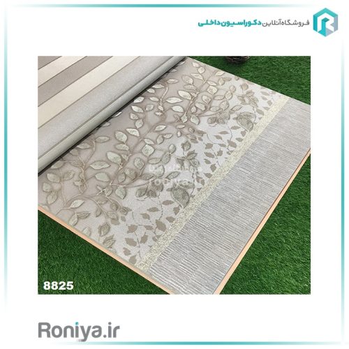 کاغذ دیواری راه راه شاخ و برگCode-db-8820 2 کاغذ دیواری راه راه شاخ و برگ
