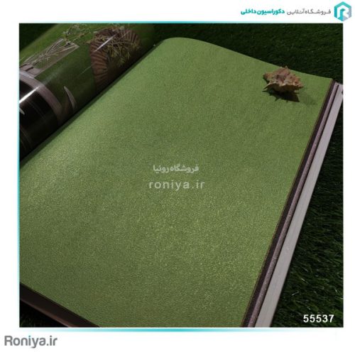 کاغذ دیواری سبز ساده 2 کاغذ دیواری سبز ساده