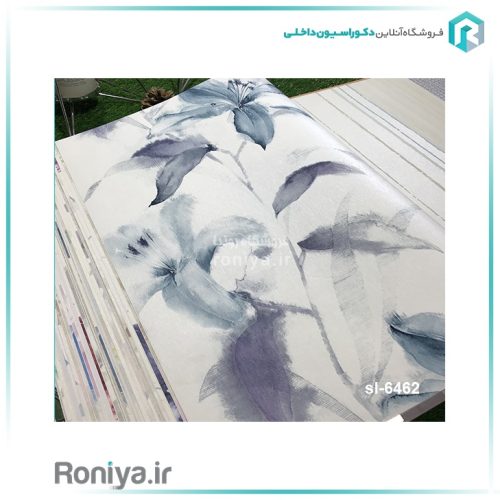 کاغذ دیواری گل آبرنگی کد 6460 4 کاغذ دیواری گل آبرنگی کد 6460