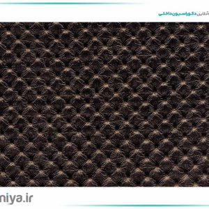 دیوار پوش چرم پانچی قهوه ای