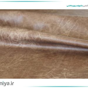 دیوار پوش ابرو بادی چرم شتری