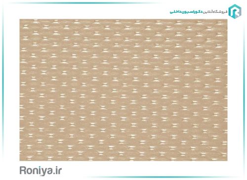 دیوار پوش چرم پانچی کرمی