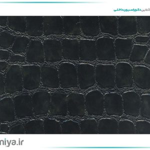 دیوار پوش چرم کروکودیل سبز