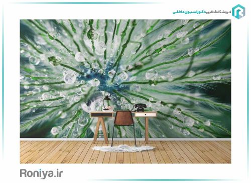 پوستر دیواری سه بعدی شبنم کد NT-172 2 پوستر دیواری سه بعدی شبنم کد NT-172