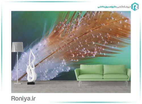 پوستر دیواری سه بعدی پر کد NT-174 2 پوستر دیواری سه بعدی پر کد NT-174