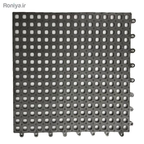 کفپوش ضد لغزش طوسی تیره