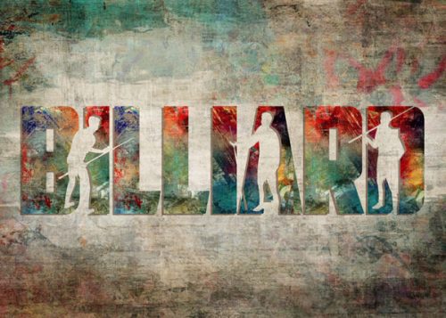 پوستر دیواری بیلیارد در چند رنگ 2 پوستر دیواری بیلیارد در چند رنگ