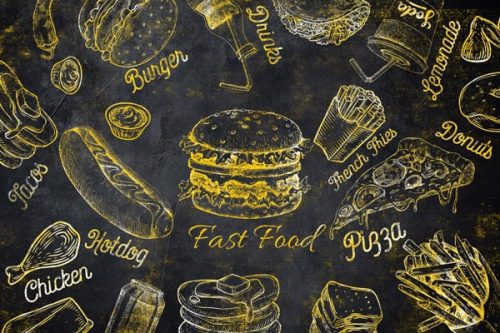 فروش پوستر دیواری فست فودی