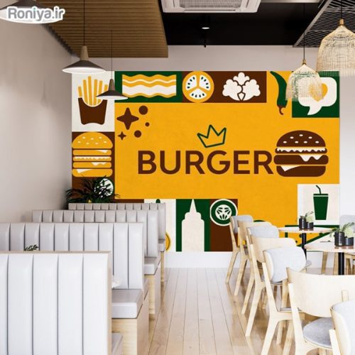 پوستر دیواری طرح فست فود 2 فروش پوستر دیواری طرح فست فود