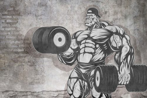 پوستر دیواری باشگاه بدنسازی طرح عضله سازی 2 پوستر دیواری باشگاه بدنسازی طرح عضله سازی