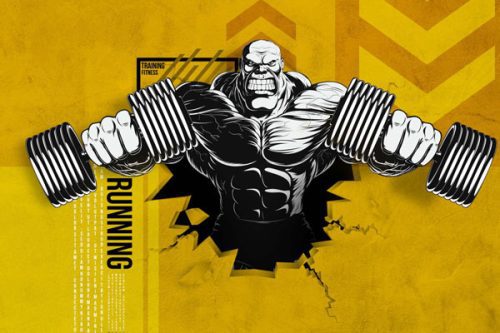 پوستر دیواری باشگاه پرورش اندام 2 پوستر دیواری باشگاه پرورش اندام