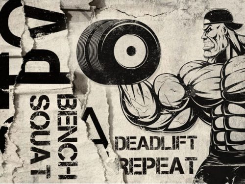 پوستر دیواری باشگاه بدنسازی نوشته BENCH SQUAT 2 خرید پوستر دیواری باشگاه بدنسازی نوشته BENCH SQUAT