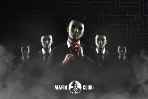 پوستر دیواری مافیا طرح مردان نقاب دار 2 پوستر دیواری مافیا طرح مردان نقاب دار