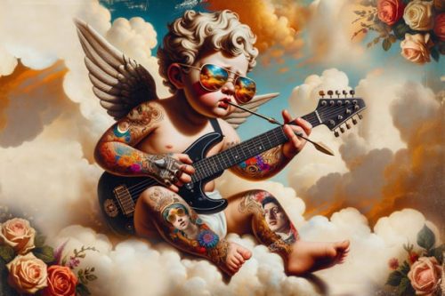 پوستر دیواری طرح سه بعدی تتو 2 پوستر دیواری طرح سه بعدی تتو