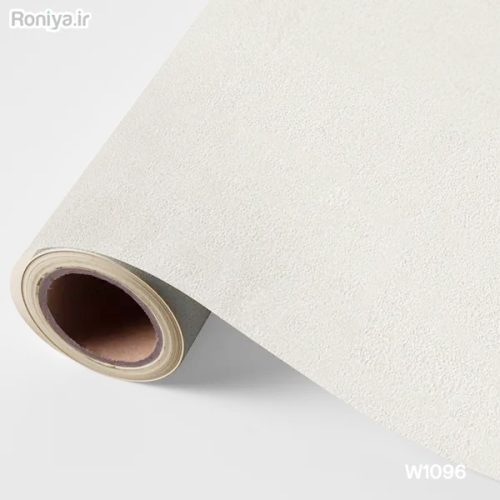 کاغذ دیواری نسکافهای طلایی ساده (8 رنگ) 9 کاغذ دیواری ساده سفید مایل به کرم W1096