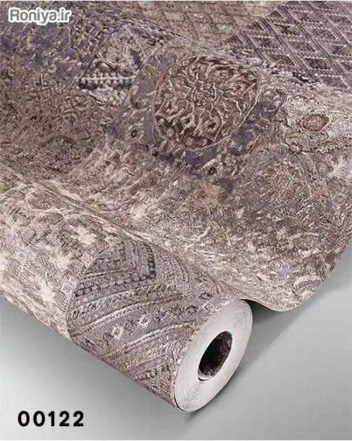 کاغذ دیواری طرح چهل تیکه نوستالژی