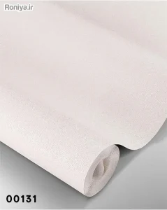 کاغذ دیواری ساده سفید بدون شاین