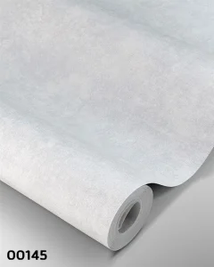 کاغذ دیواری ساده ابروبادی اکلیلی سفید نقره ای