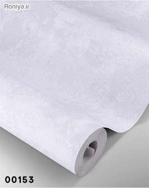 کاغذ دیواری سفید ساده کرم روشن