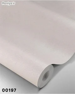 کاغذ دیواری کرم ساده بافت دار بدون شاین