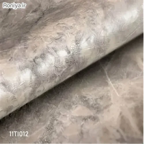 کاغذ دیواری طرح چرم رگه های شاین براق کد 11TI002 - Image 7